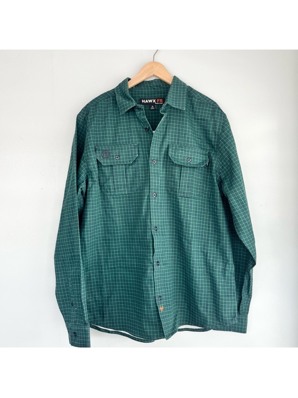 Hawx FR Long Sleeve Button Up Medium